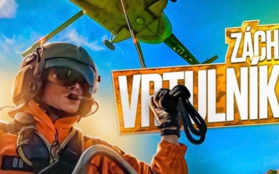Záchrana vrtulníkem